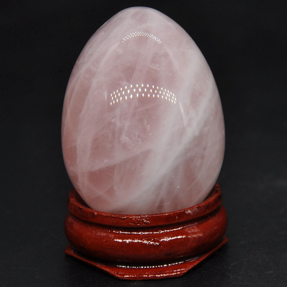 Egg Shaped Stone Natural Healing Crystal Kegel