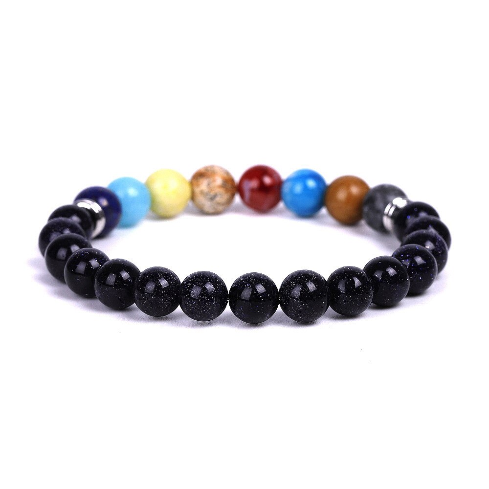 Men Bracelet for Men Women Natural Stone Beaded