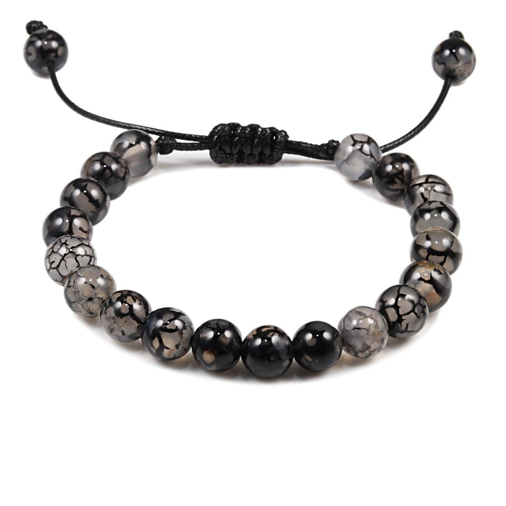 Adjustable Tiger Eye Beads Bracelets Red Energy