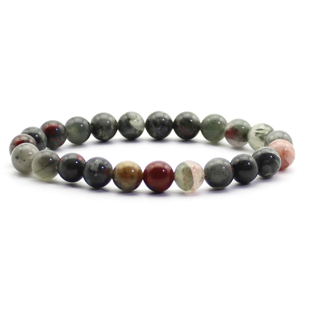 Women Men Natural Stone Quartz Bracelets Tiger Eye