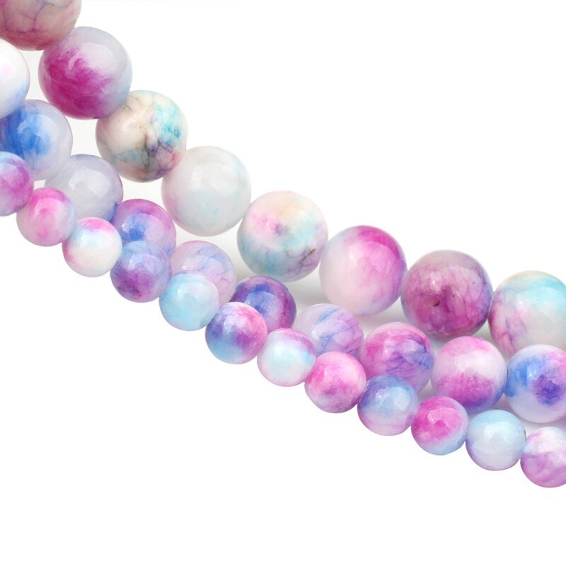 Natural Stone Purple Colorful Persian Jade