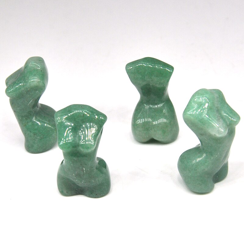 Women Bust Model Natural Stones Carved Healing