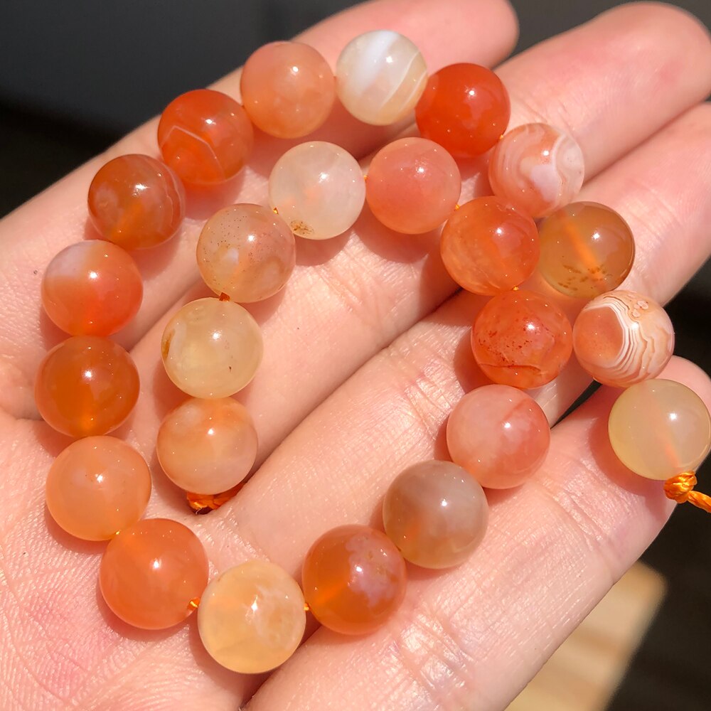 Natural Malachite Round Loose Stone Beads