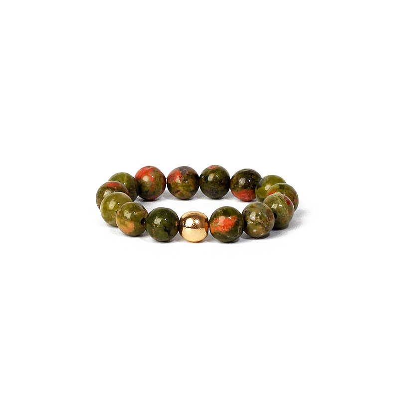 Natural Stone Rings For Women Men Handmade