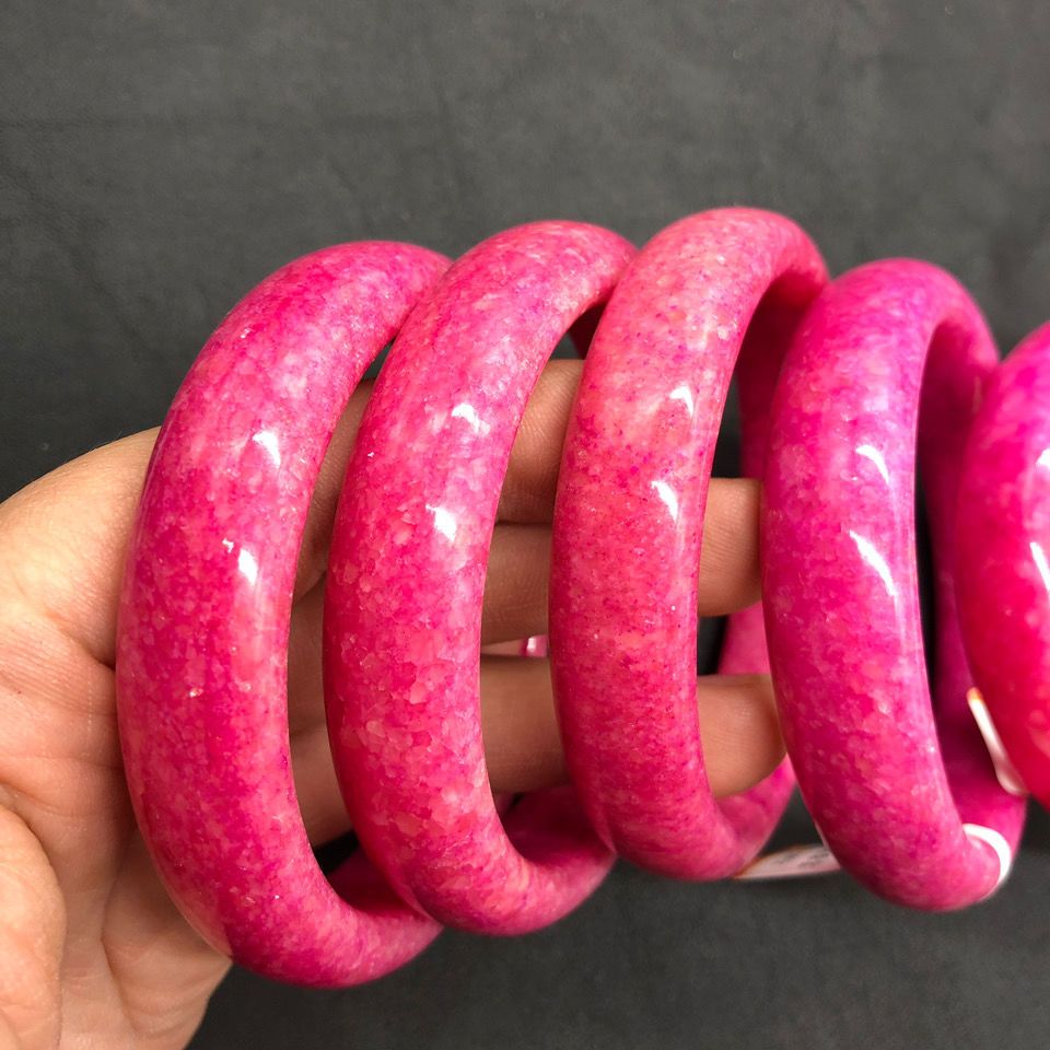 Jade Bangle Koraba Genuine Natural Colorful