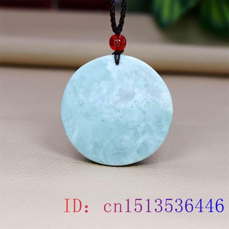 Lantian Jade Flowers Bloom and Wealth Pendant Necklace