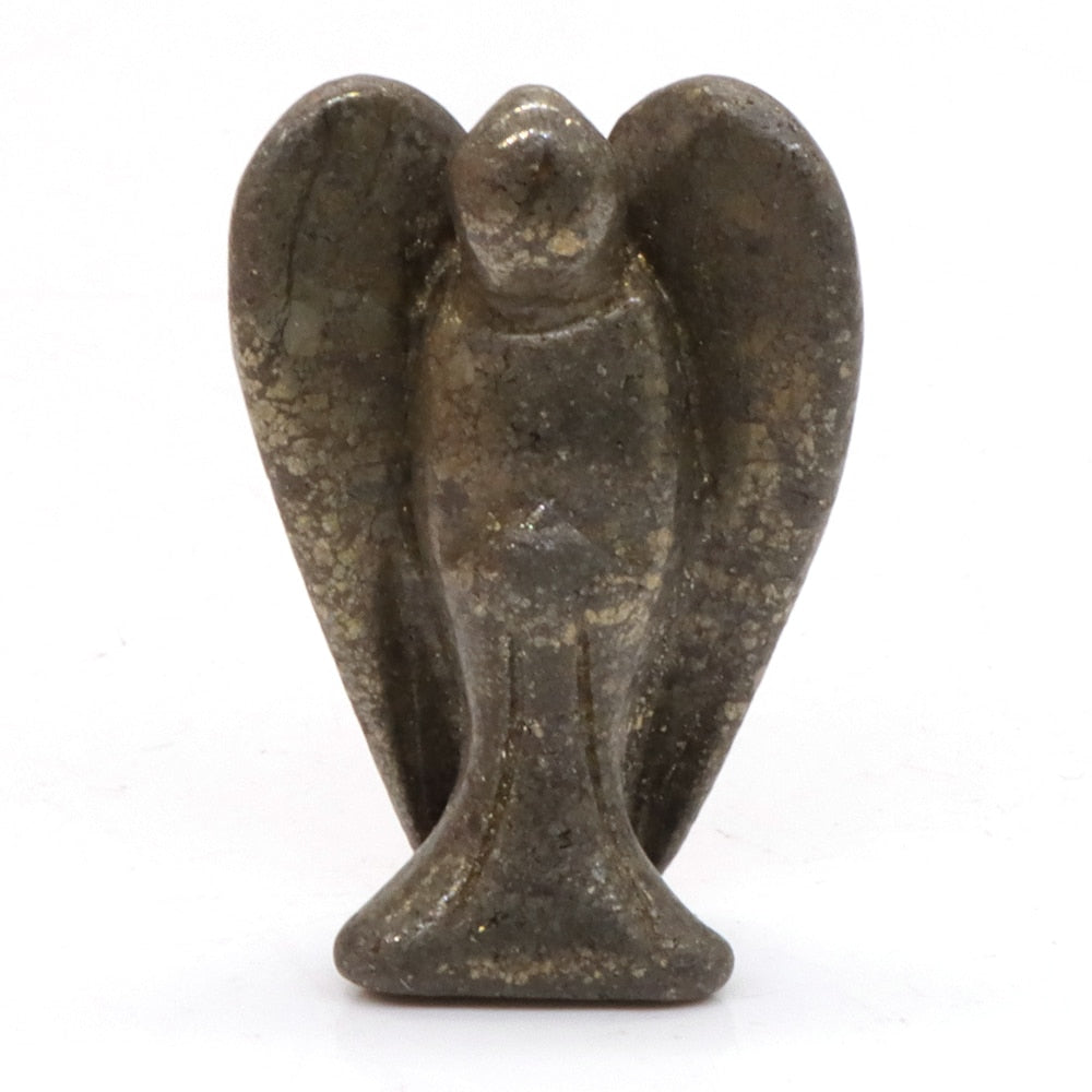 Guardian Angel Figurine Natural Healing Crystal Gem