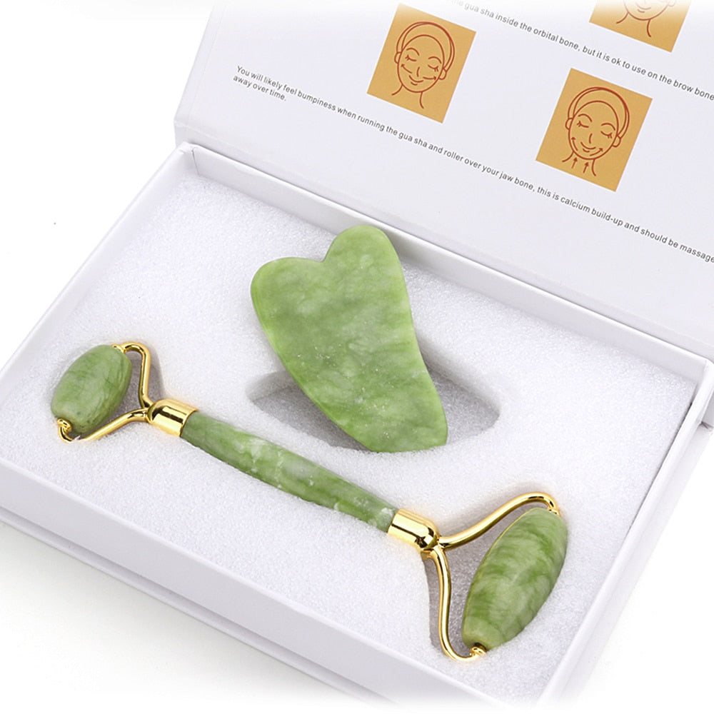 Face Massager Jade Roller for Face Lifting Tools