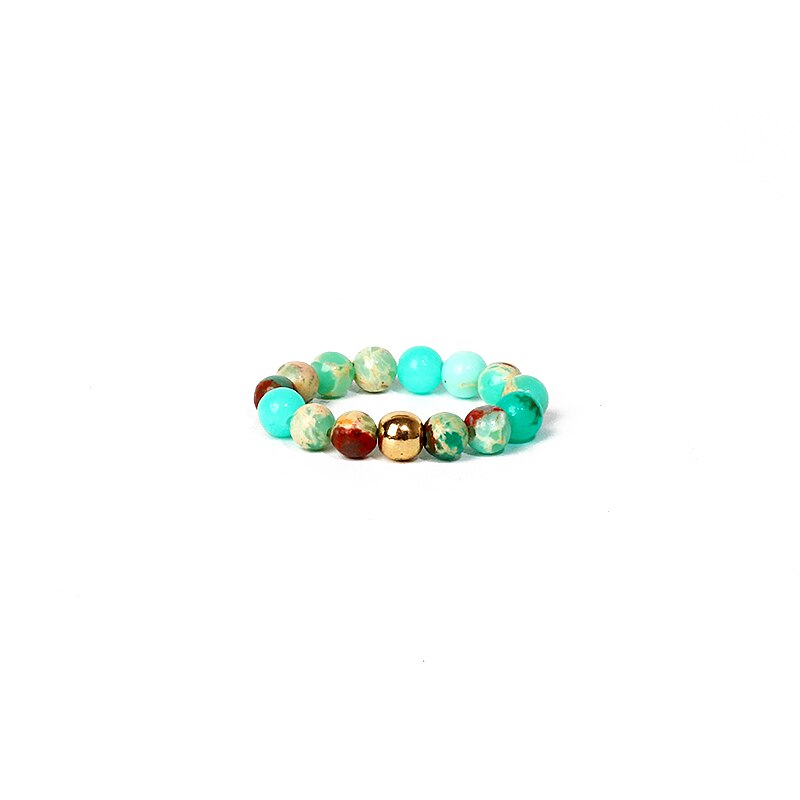 Natural Stone Rings For Women Men Handmade