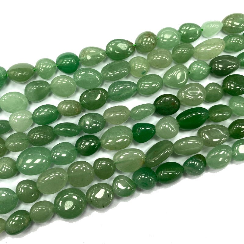 Fine 8-10mm Natural Stone Morganite Lapis Aventurine