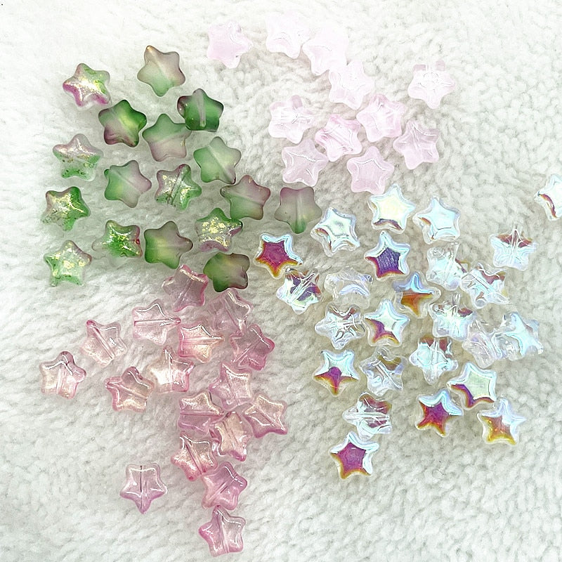 AB Color Five-pointed Star Beads