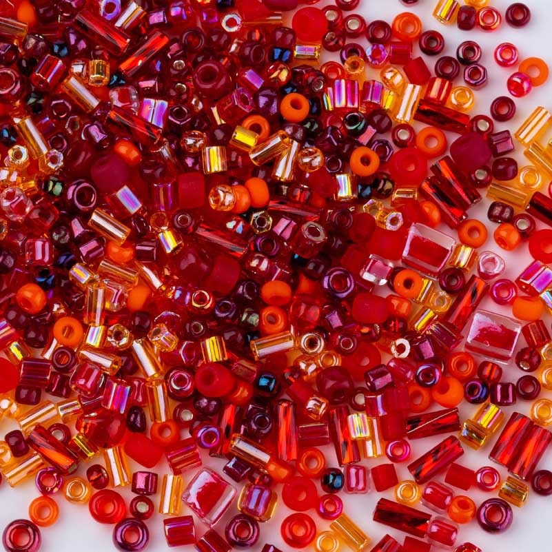 Seed beads Mixed Round Bugle Glass Bead Mix