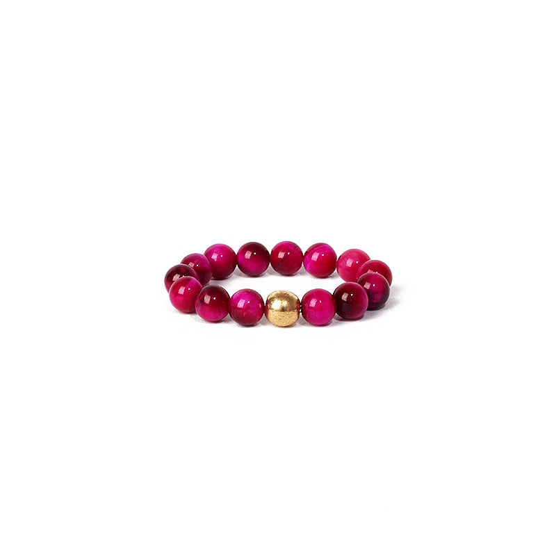 Natural Stone Rings For Women Men Handmade