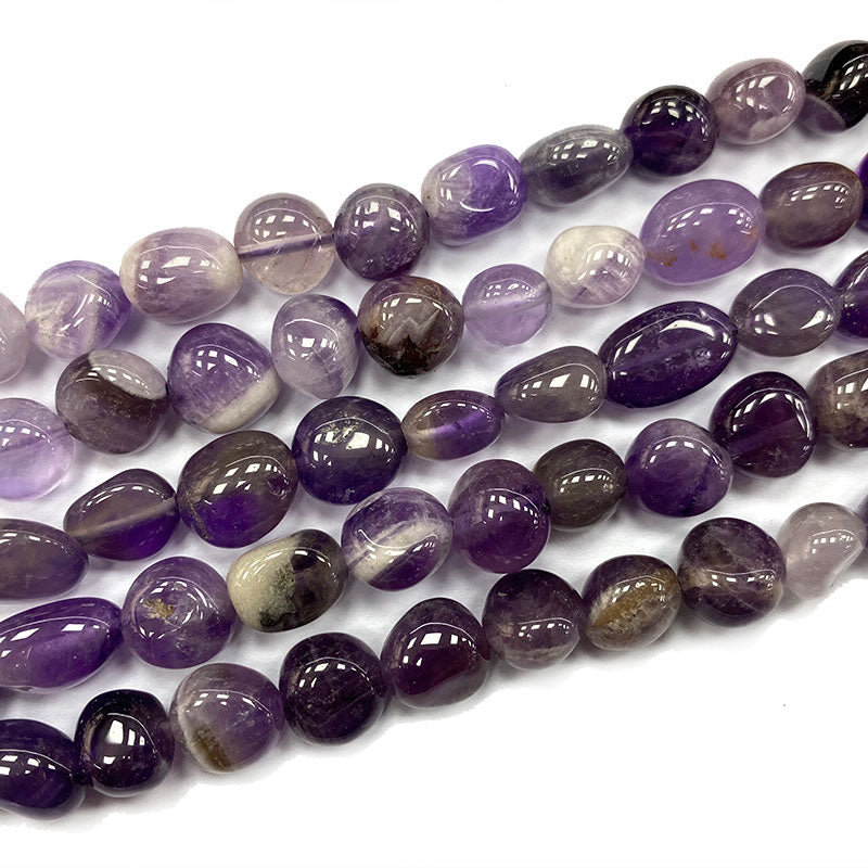 Fine 8-10mm Natural Stone Morganite Lapis Aventurine