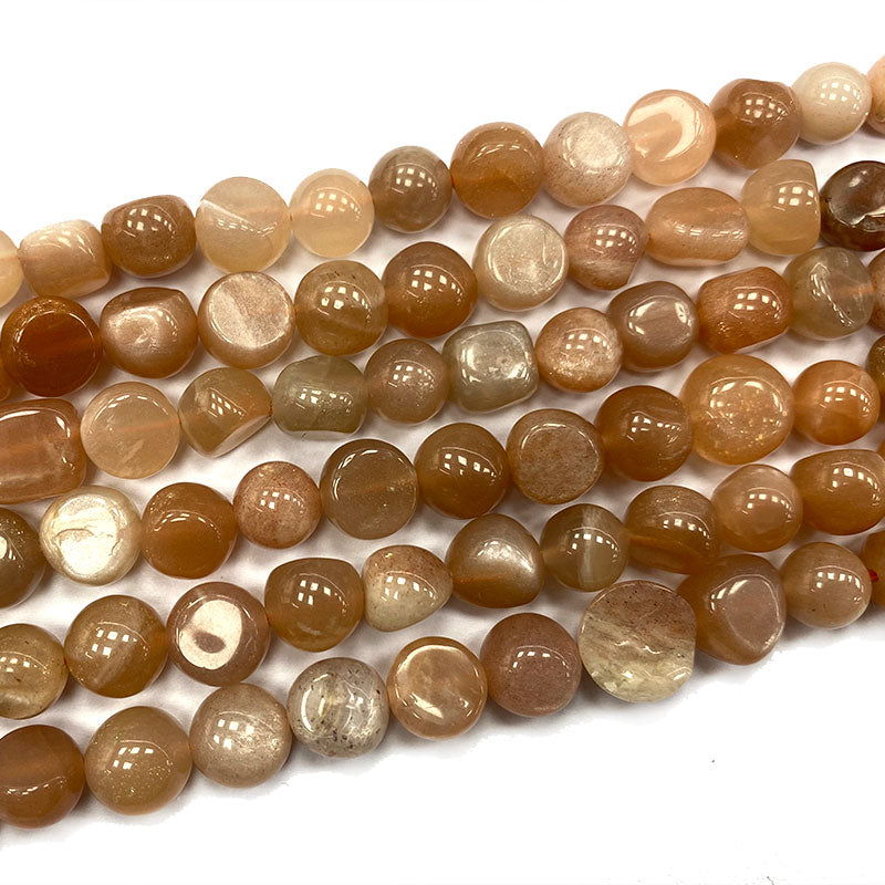 Fine 8-10mm Natural Stone Morganite Lapis Aventurine