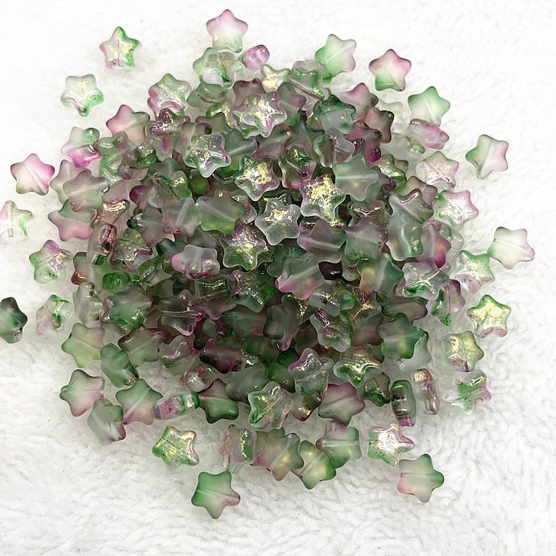 AB Color Five-pointed Star Beads