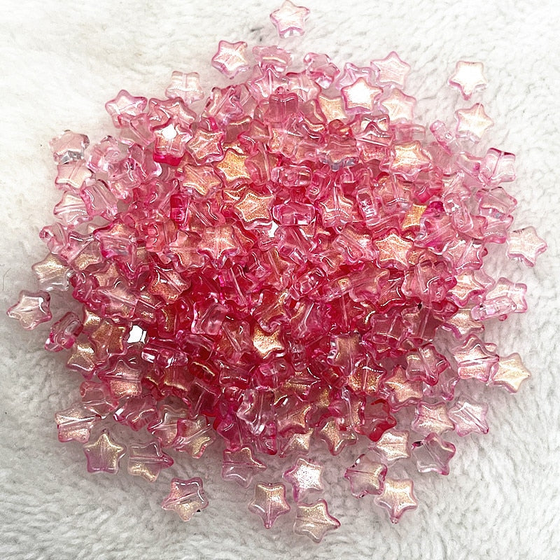 AB Color Five-pointed Star Beads