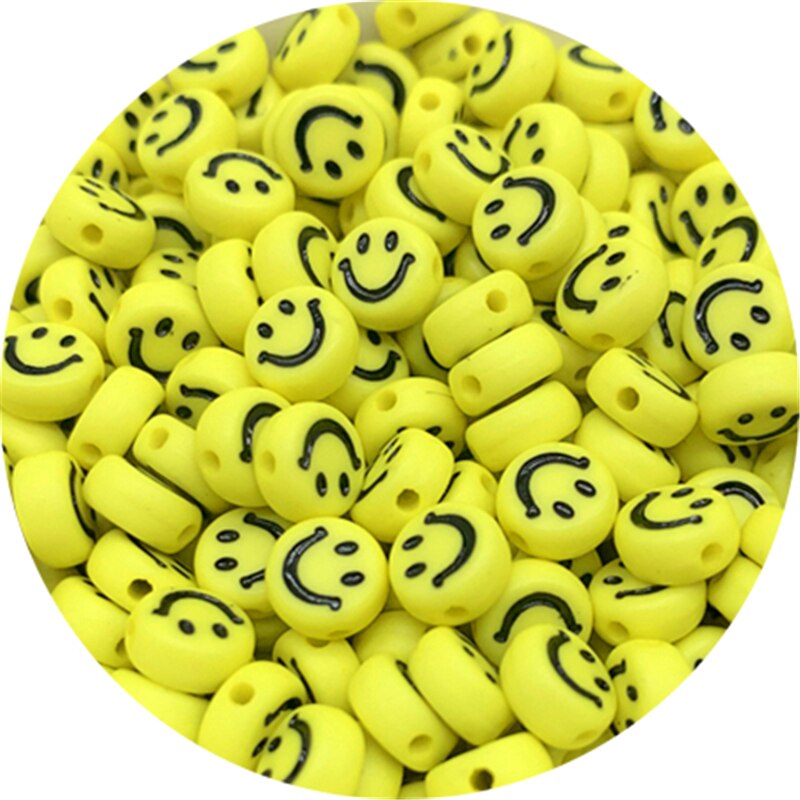 Letter Beads Oval Shape Mixed Alphabet