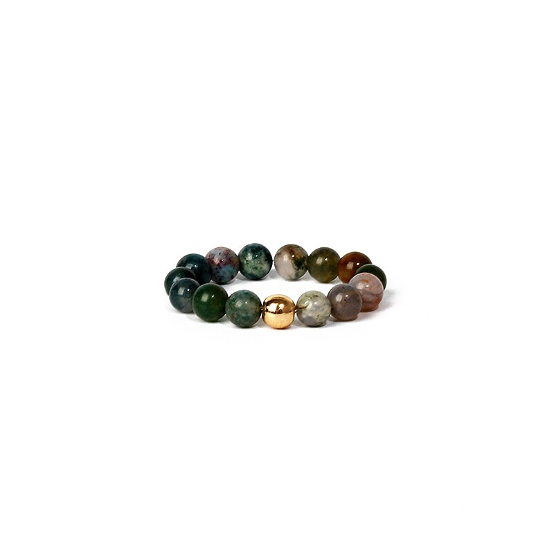 Natural Stone Rings For Women Men Handmade