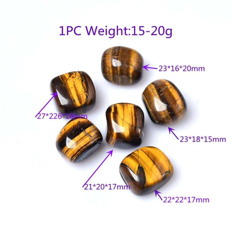 50g Natural Crystal Rolling Stone 27 Color Gravel
