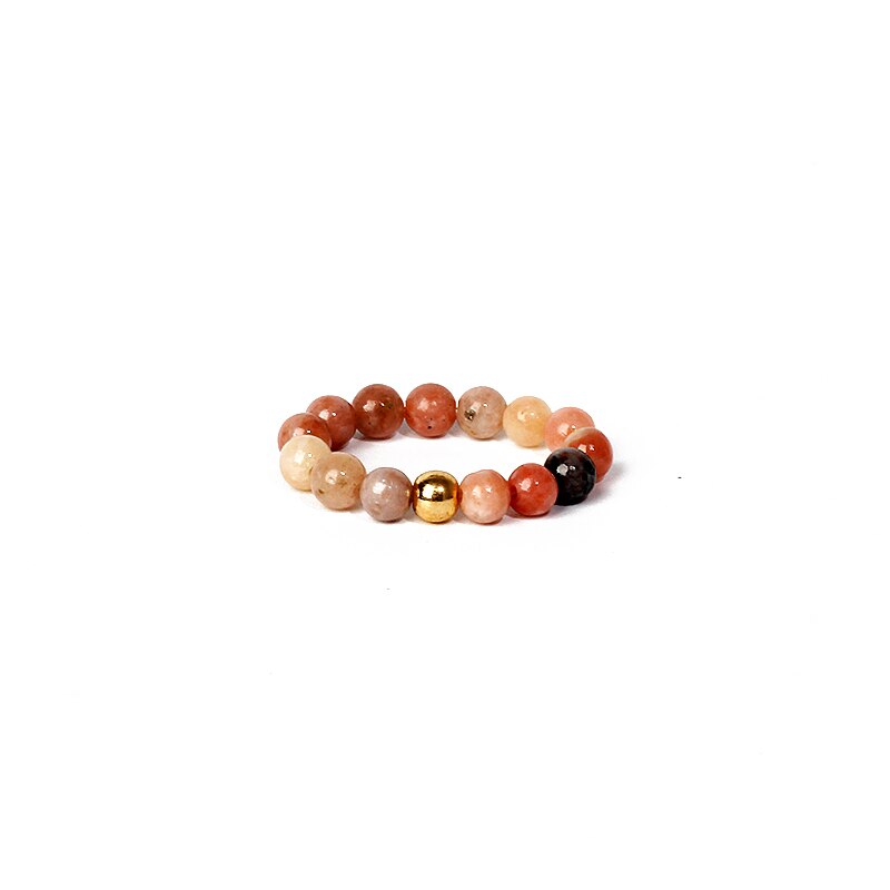 Natural Stone Rings For Women Men Handmade