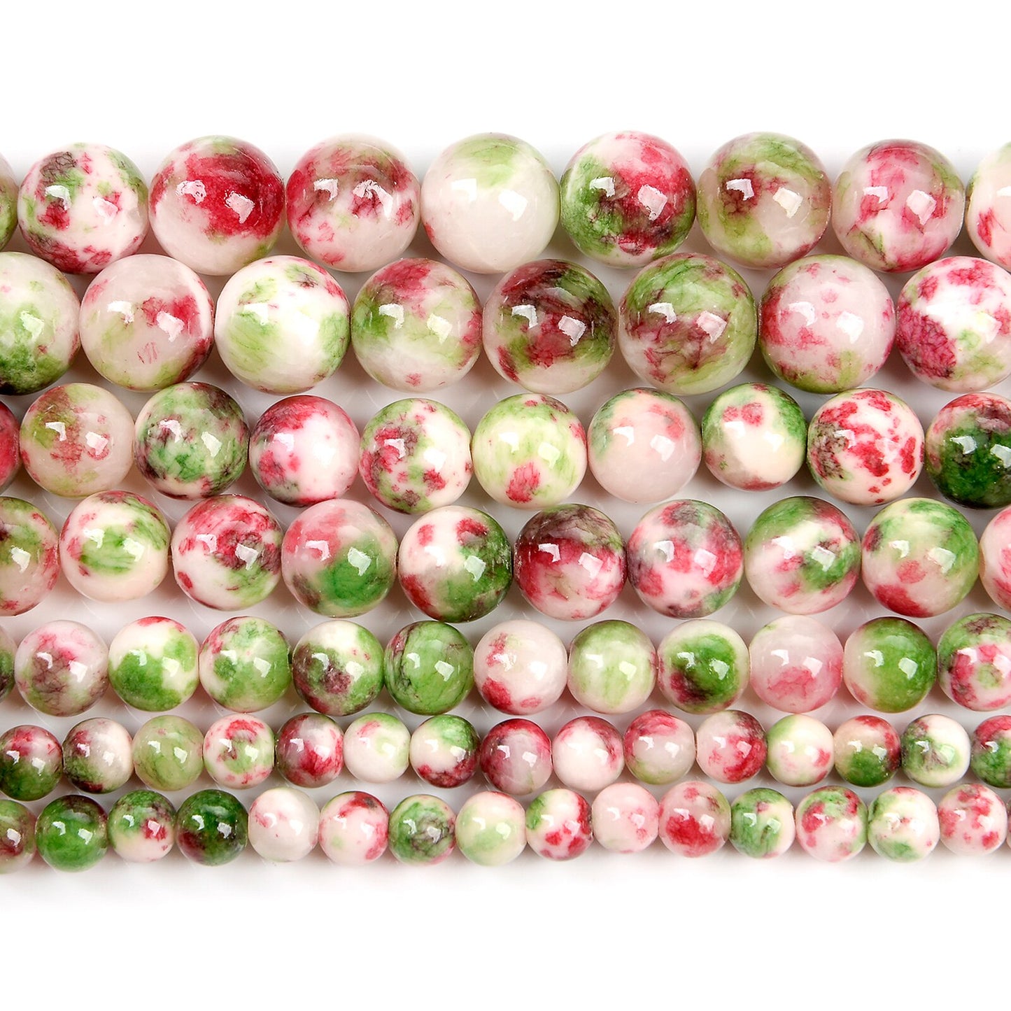 Purple Persian Jade Beads Round Loose Beads