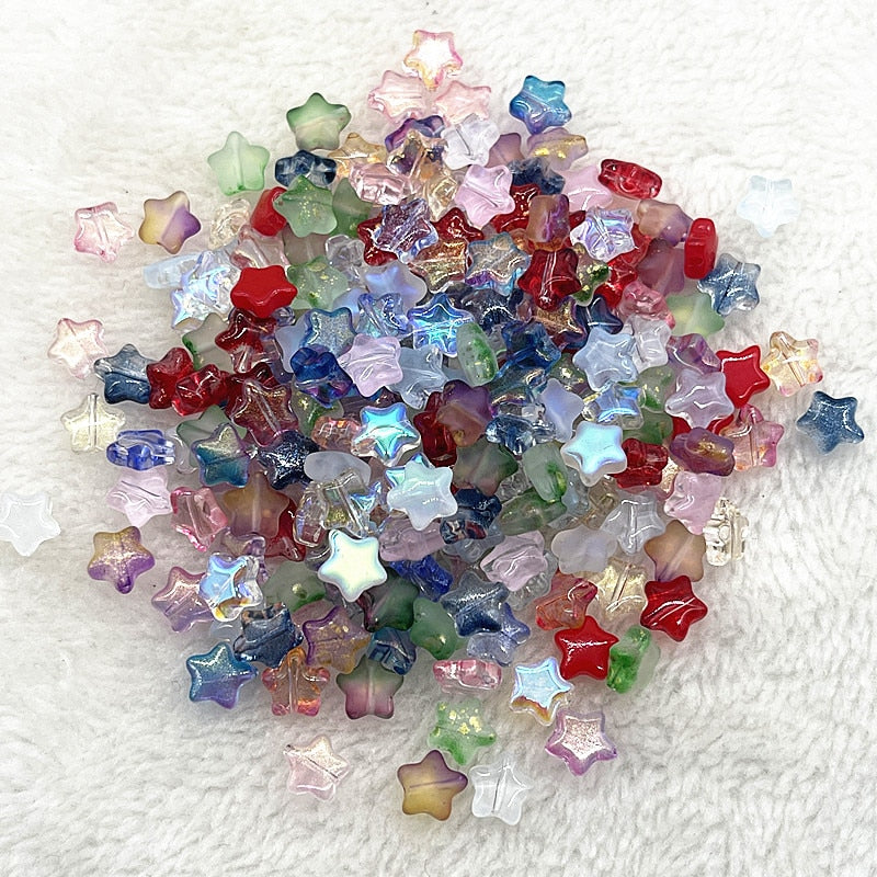 AB Color Five-pointed Star Beads