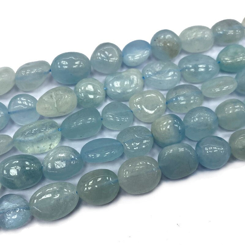 Fine 8-10mm Natural Stone Morganite Lapis Aventurine