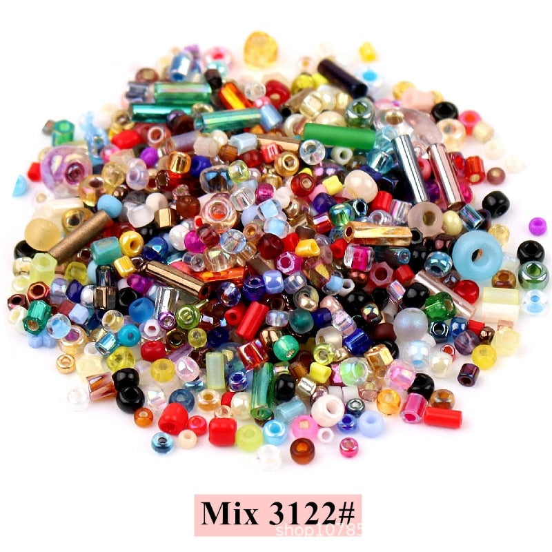 Seed beads Mixed Round Bugle Glass Bead Mix