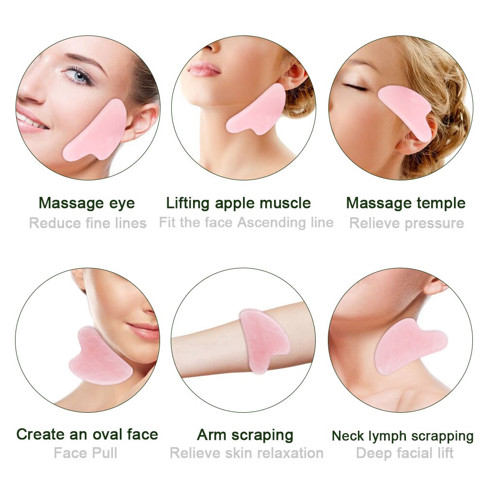 Jade Stone Face Eyes Lifting Anti Wrinkle Skin
