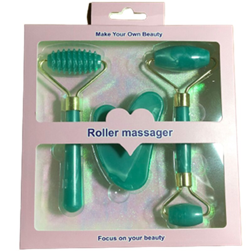 3pcs Set Resin Roller Massager for Face