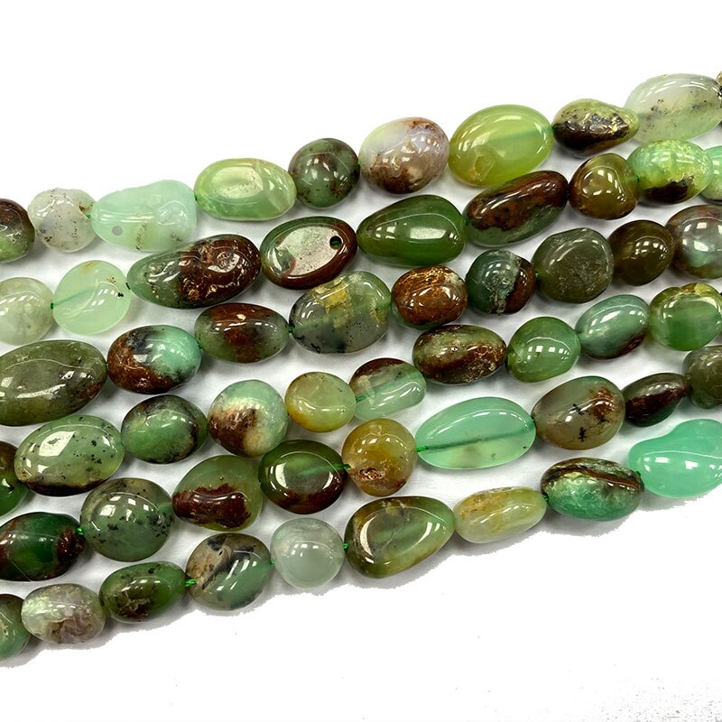 Fine 8-10mm Natural Stone Morganite Lapis Aventurine