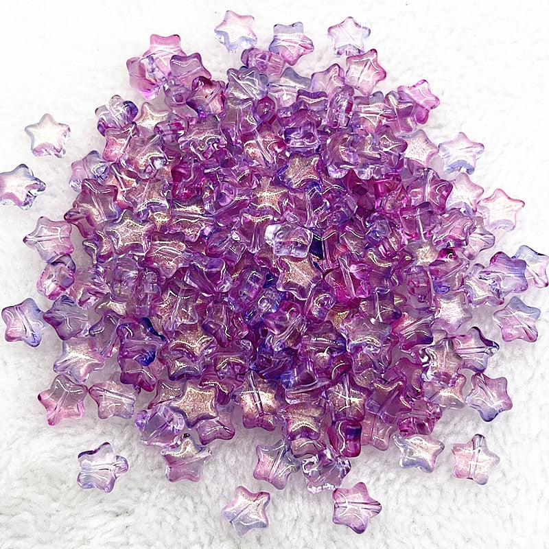 AB Color Five-pointed Star Beads