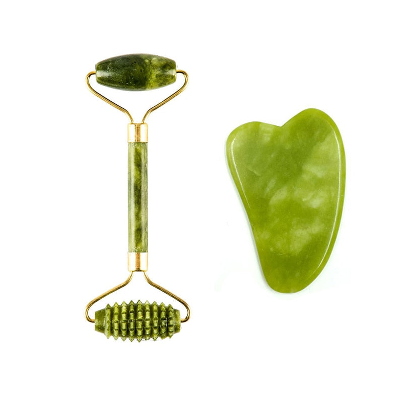 Massager Jade Roller for Face Natural Jade Stone