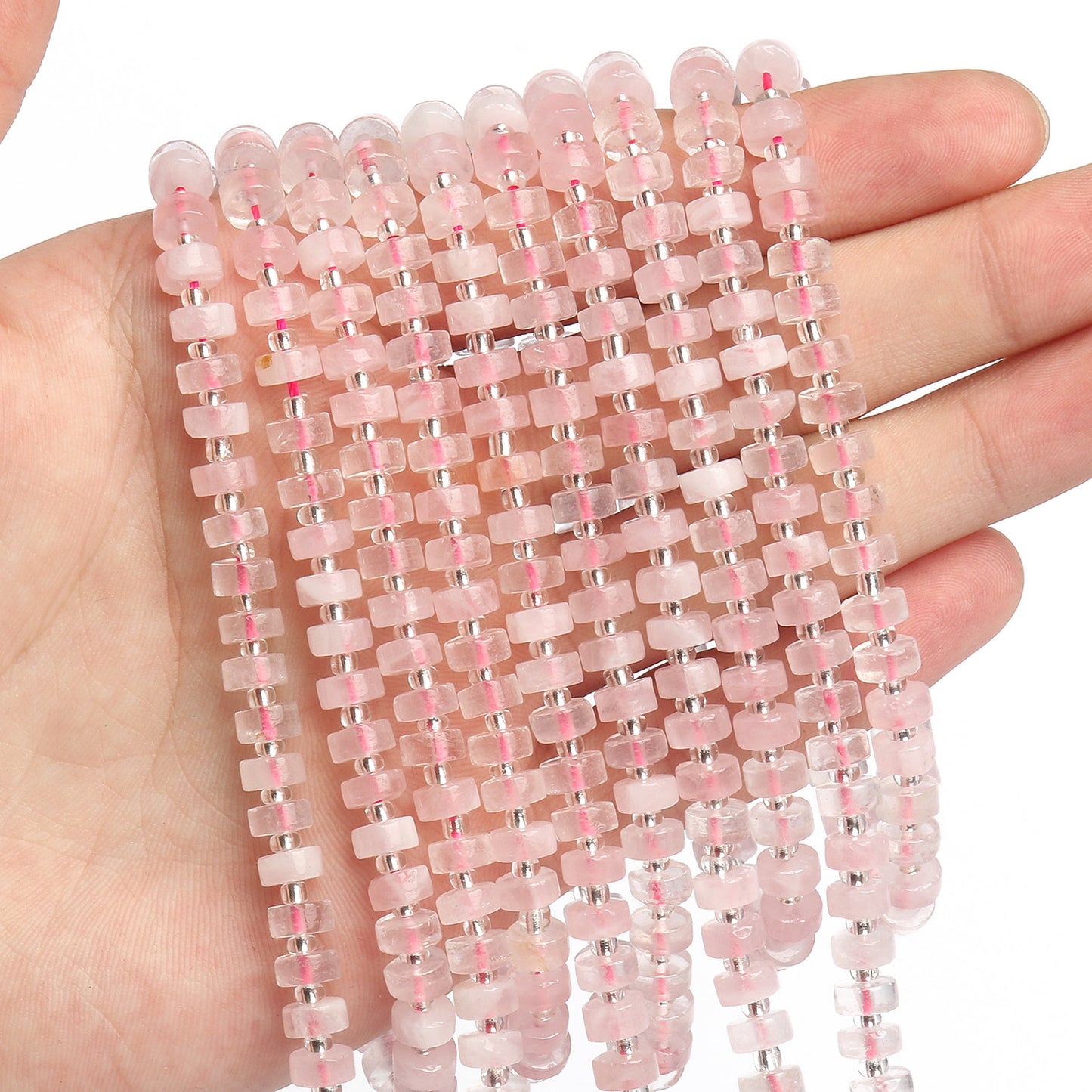 Apatite Lapis Lazuli Quartz Jade Rondelle Disc Beads