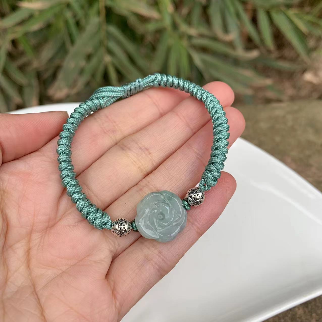 Myanmar Jade Bracelet Jewelry Green Emerald Bracelets