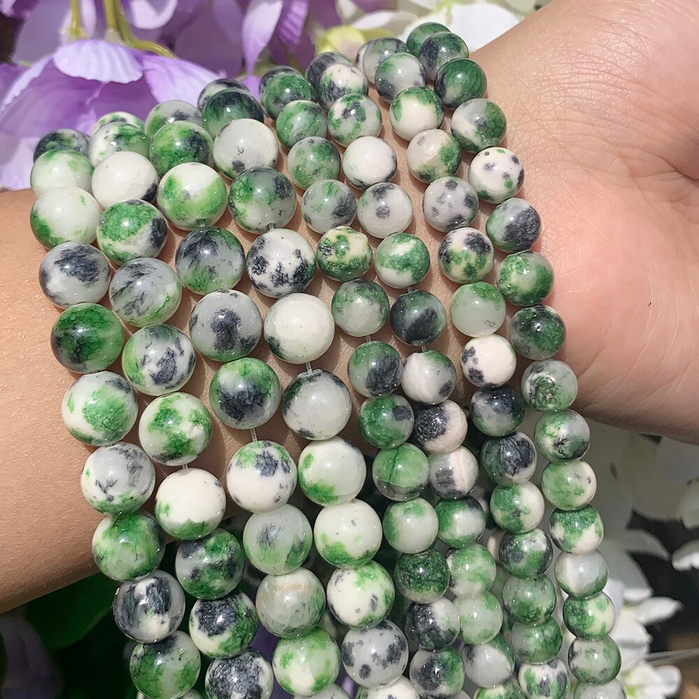 Natural Stone Tourmaline Pink Green Persian Jades