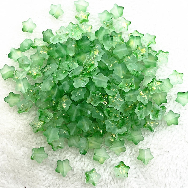 AB Color Five-pointed Star Beads