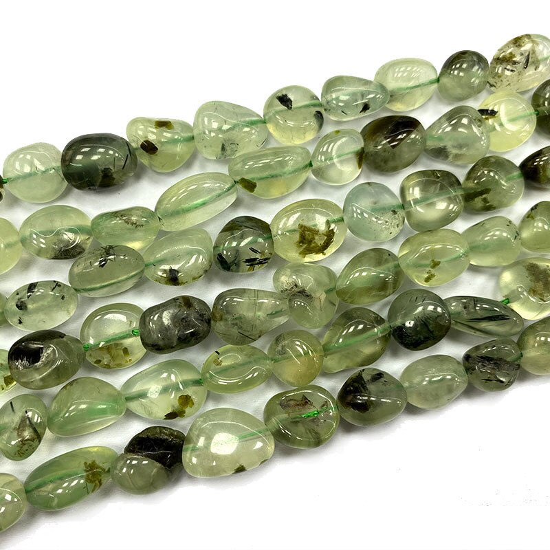 Fine 8-10mm Natural Stone Morganite Lapis Aventurine