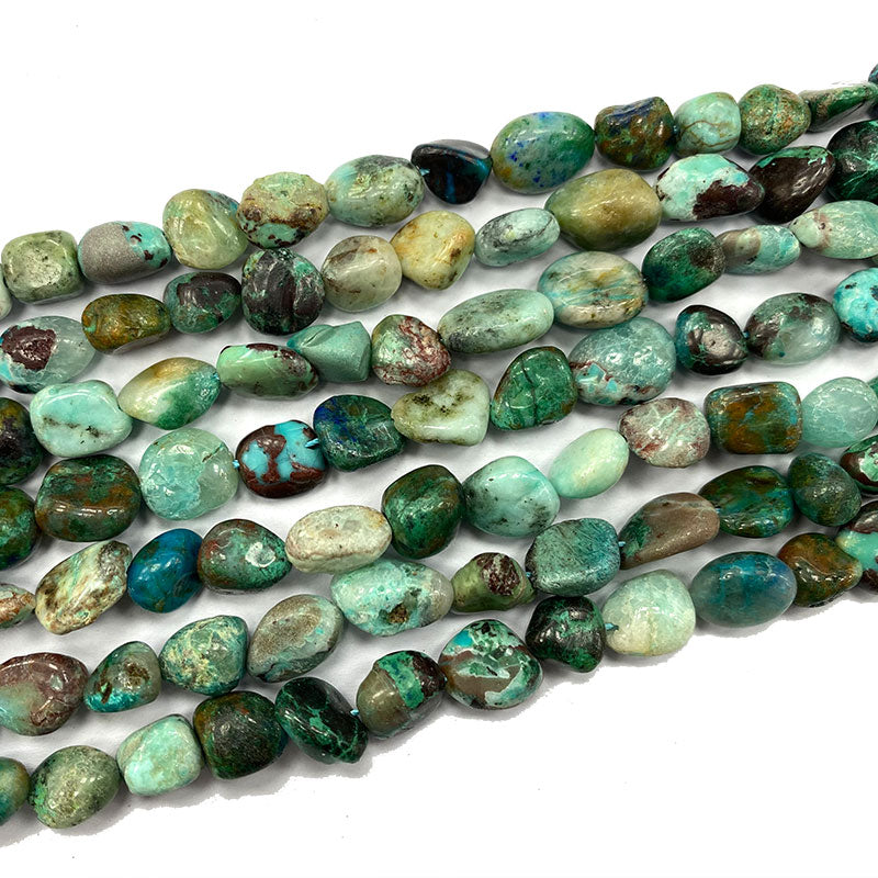 Fine 8-10mm Natural Stone Morganite Lapis Aventurine