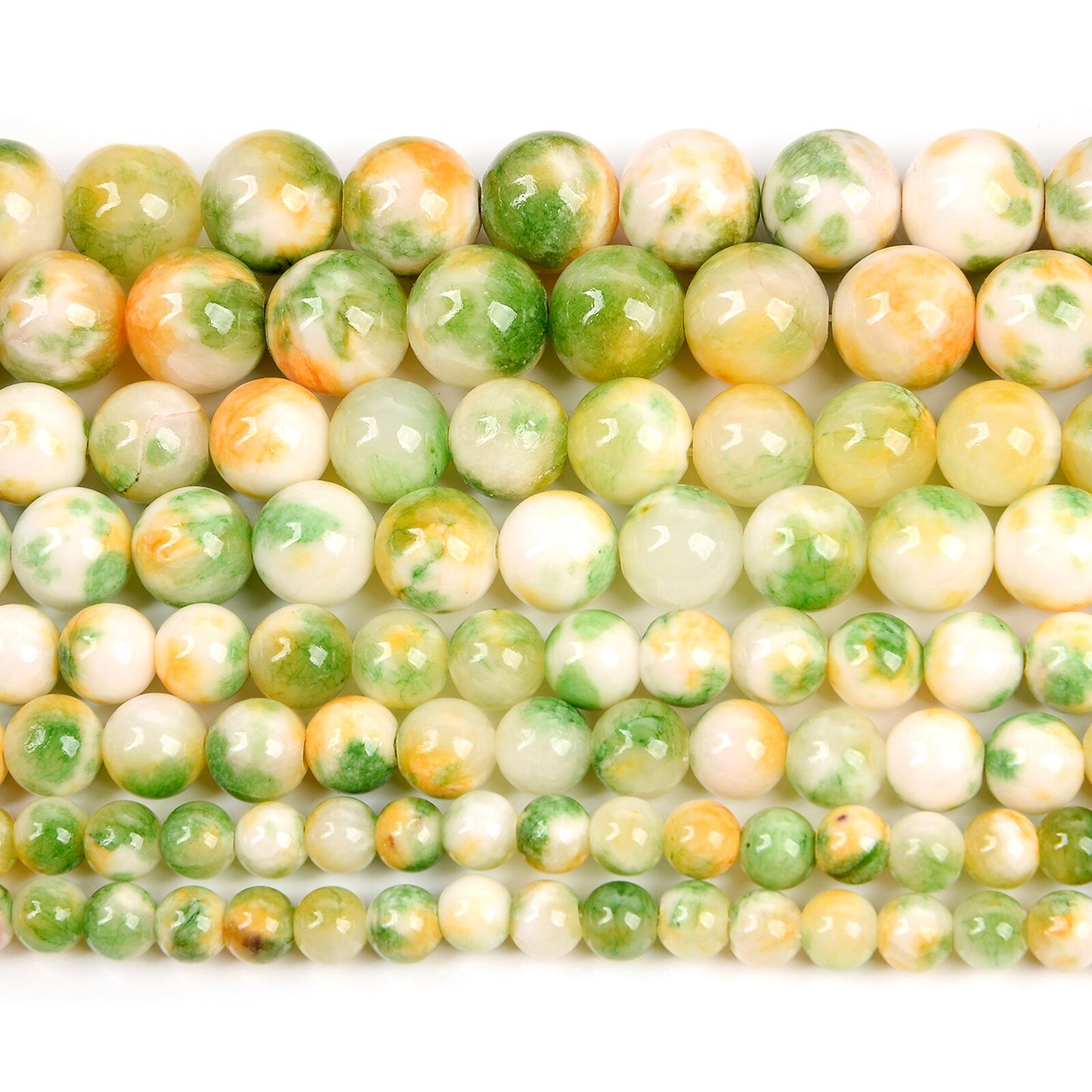 Purple Persian Jade Beads Round Loose Beads