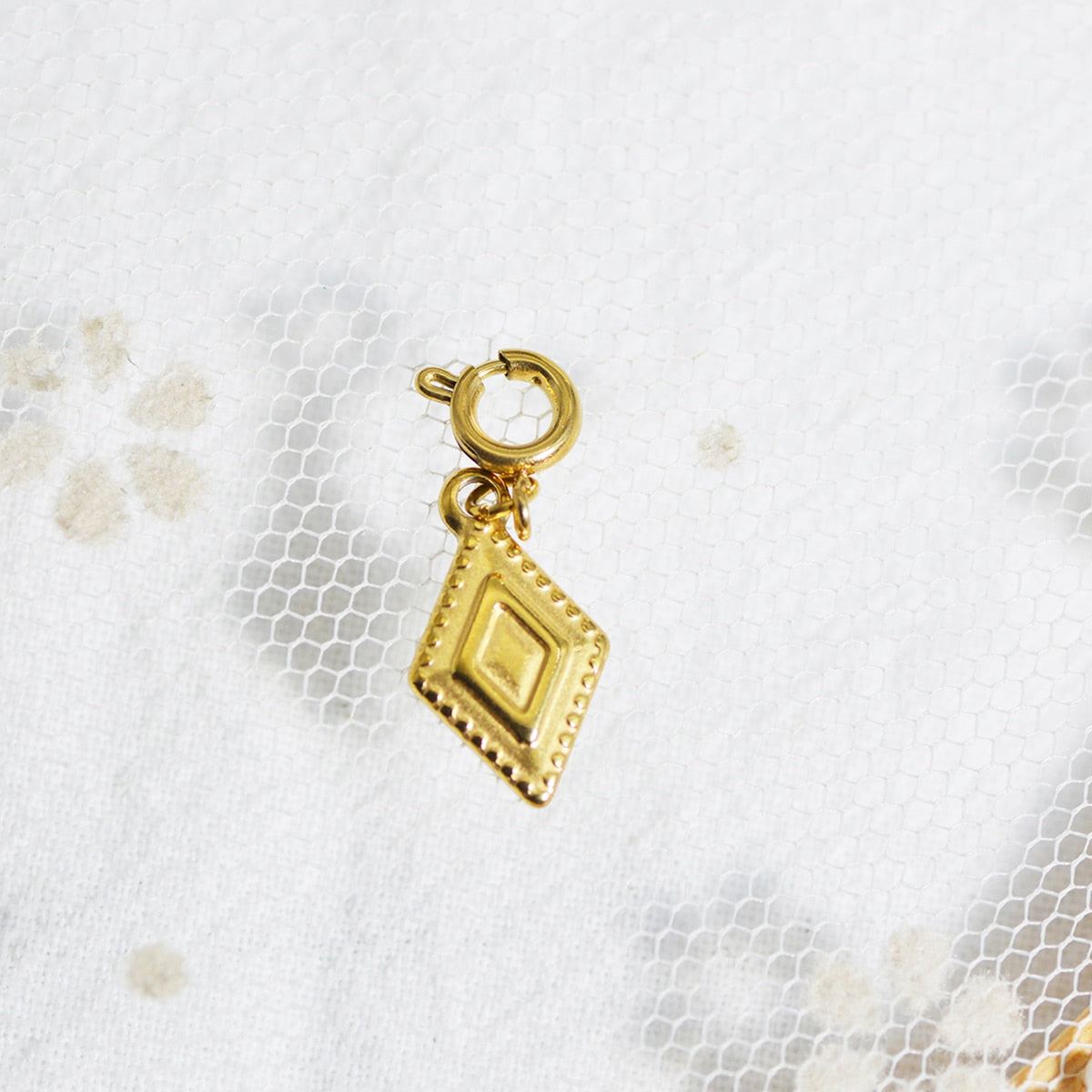 Star & Eye Natural Stone Charm Necklaces