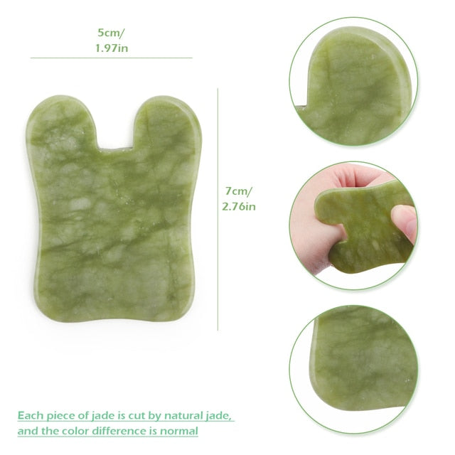 Natural Jade Stone Skin Care Massager