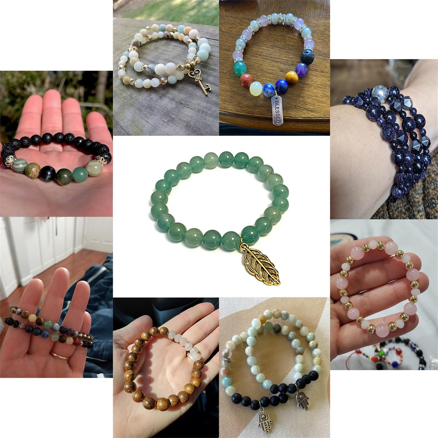 Purple Persian Jade Beads Round Loose Beads