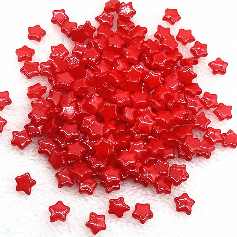 AB Color Five-pointed Star Beads