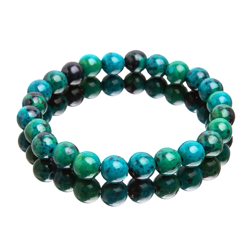 Malachite Bracelets for Natural Stone Beads