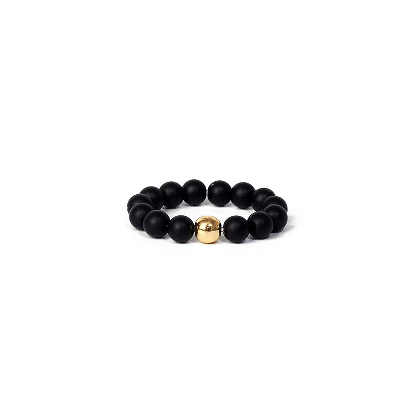 Natural Stone Rings For Women Men Handmade