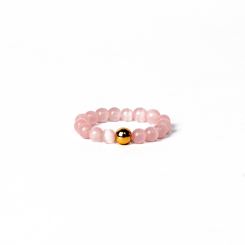 Natural Stone Rings For Women Men Handmade