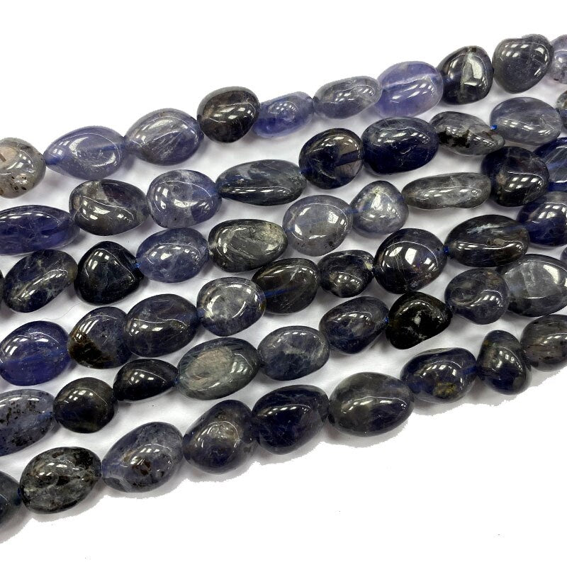 Fine 8-10mm Natural Stone Morganite Lapis Aventurine
