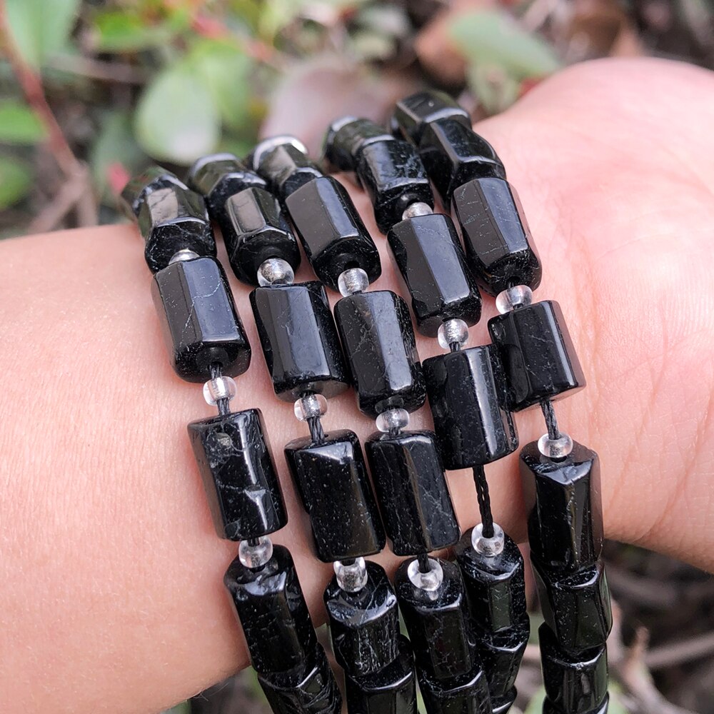 Natural Stone Beads Cylinder Prehnite